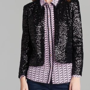 juicy couture sequin blazer size Large